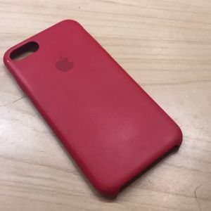 Apple iPhone 7/8 Silicone Red Case